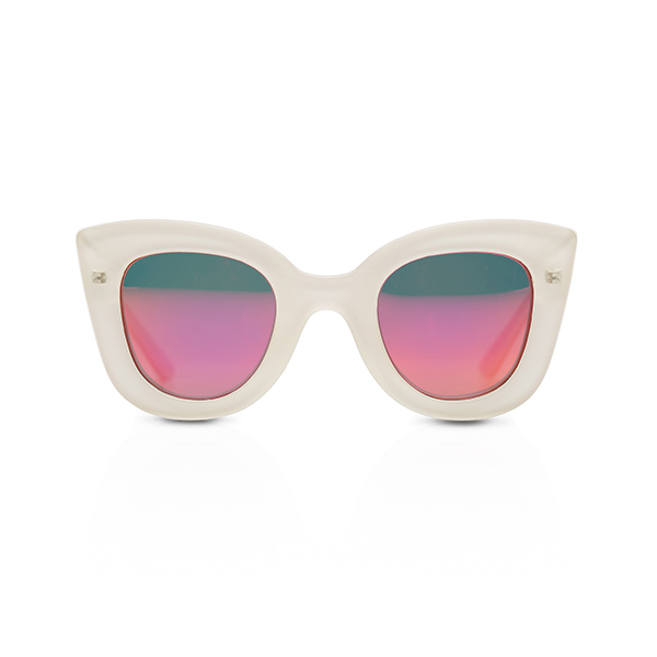 [صͽ]Cat Cat Sunglasses-Crystal Creme w/Mirror_SD00KNSUN4225CCR