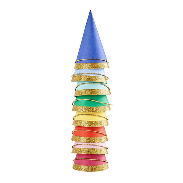 [메리메리]Happy Birthday Party Hats(8개세트)_파티모자-ME133228