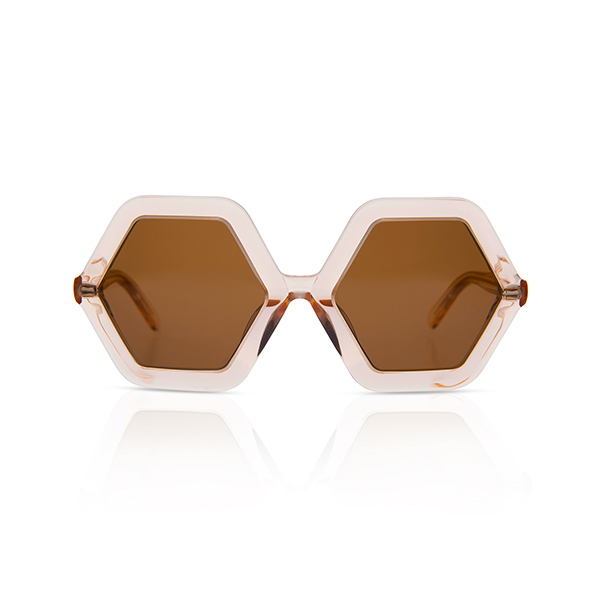 [صͽ]Honey Sunglasses-Bio Transparent Champagne_SD00KNSUN4818BCH