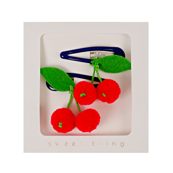 1205 RE[޸޸]Cherries Hair Clips_Ŭ-ME134533