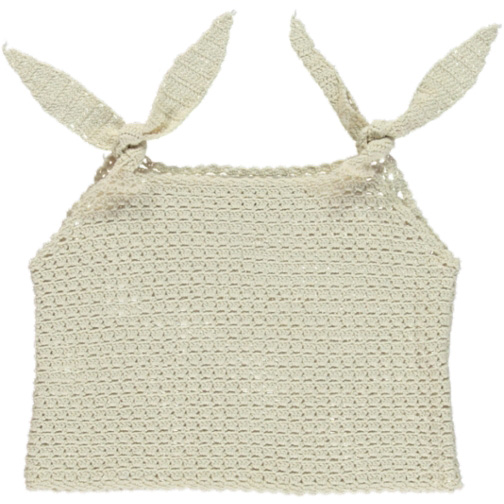 [베베오가닉] Eleanor crochet vest Natural-BO21KAVES0010NAT