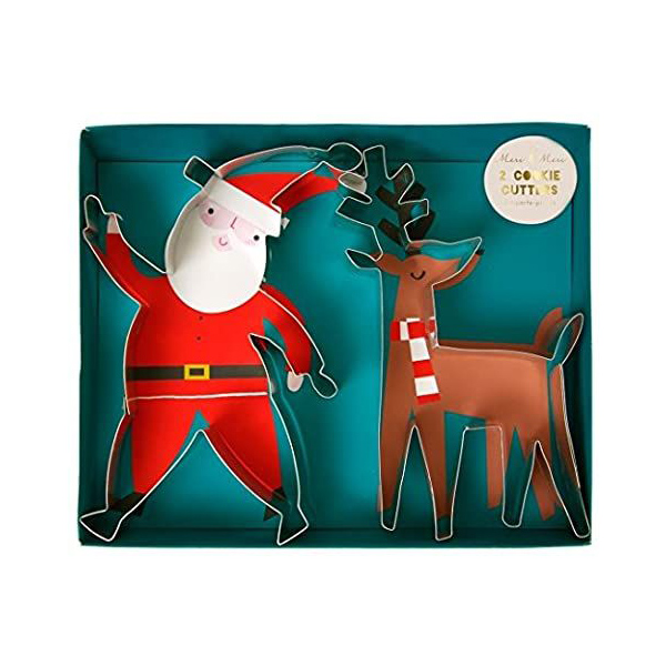 [메리메리]Santa & Reindeer Festive Cookie Cutters (2개 세트)-ME209872
