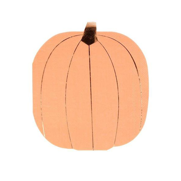 [메리메리]Pastel Halloween Pumpkin Napkins (16개 세트)-ME216811