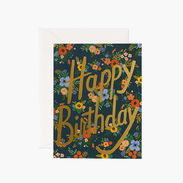 [라이플 페이퍼]정원 생일 카드-RP21ENCAD0019BRT