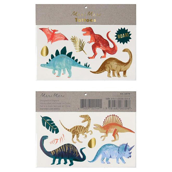 메리메리 Dinosaur Kingdom Large Tattoos 다이너소어킹덤 라지타투 (2개 세트)-ME206083
