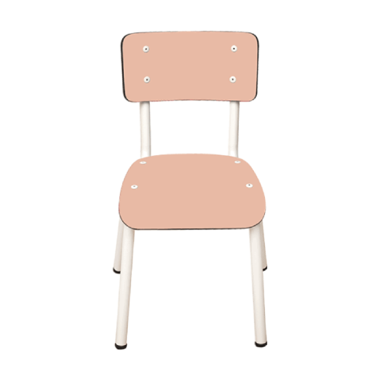 [BLOOQ_ Les Gambettes]Little  Suzie  Chair-Salmon-S21LGB-101008A