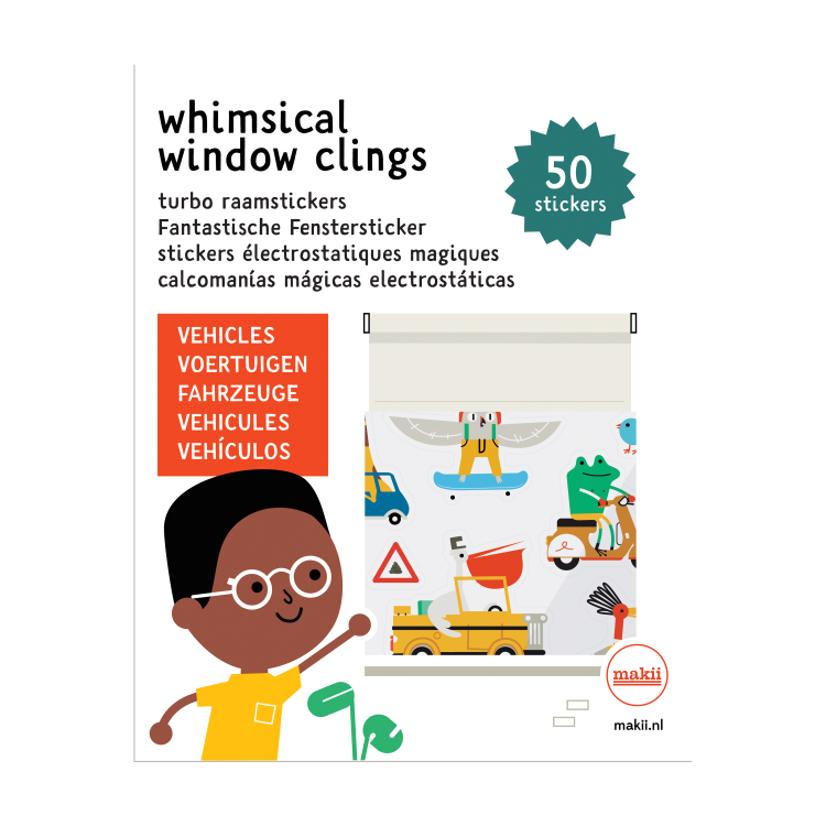 [BLOOQ_Makii ]Window Clings-Vehicles -S21MAK-502001A