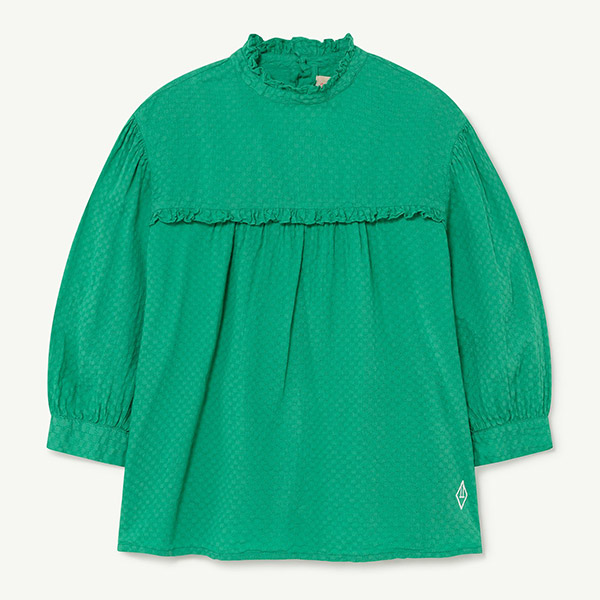 [타오]Green Logo Cockatoo 셔츠-TA22KSBLO2079GLO