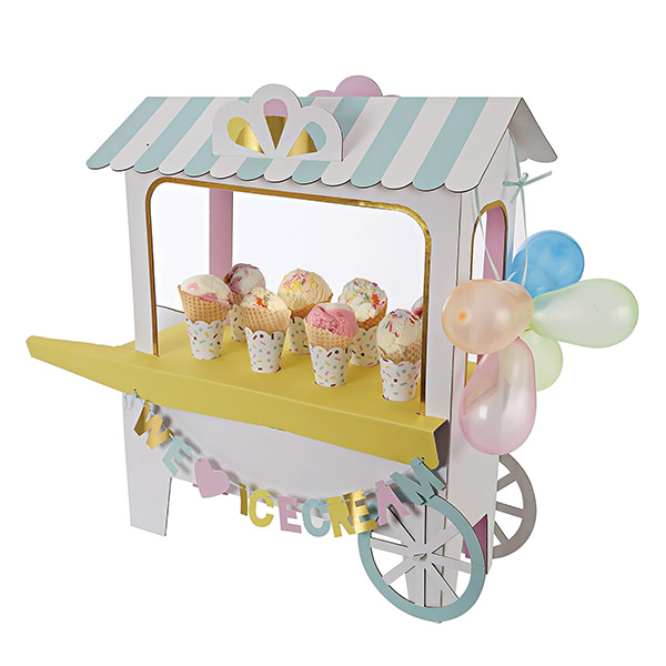 [메리메리]생일파티 테이블데코/ Ice Cream Cart Centrepiece-ME135451