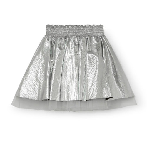 SS22[리틀크레이티브팩토리]Futuristic Mini-Skirt_스커트