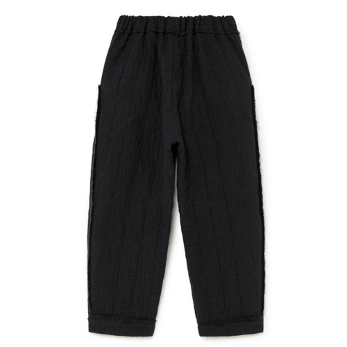 AW21[ƲũƼ丮]Quilt & Stitch Pants black _