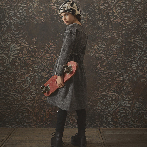 AW21[ƲũƼ丮]Stonewash Denim Dress_巹