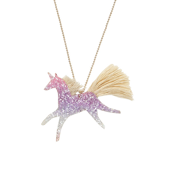 [메리메리]Unicorn Ombre Glitter Necklace-ME187234