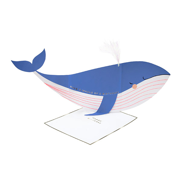 [메리메리]Whale Stand-Up Card-ME192148
