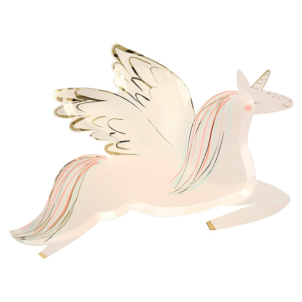 [메리메리]Winged Unicorn Plates (set 8)-ME204931