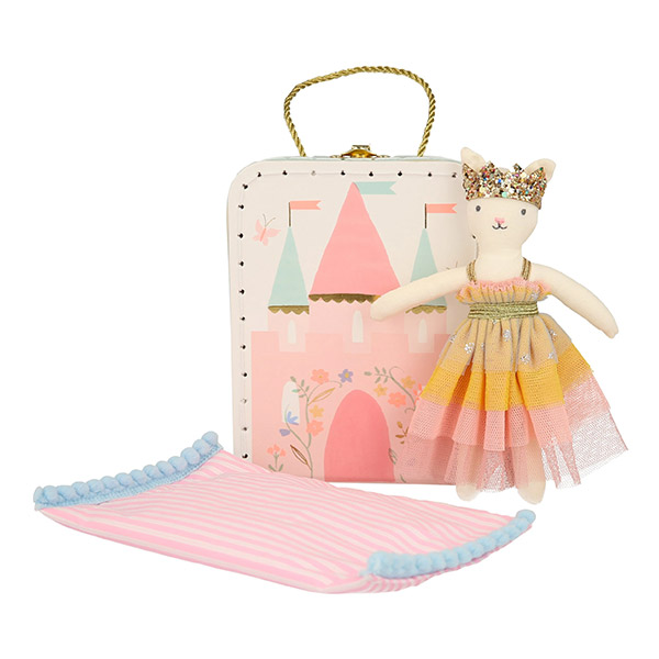 [메리메리]Castle & Princess Cat Mini Suitcase Doll-ME215443