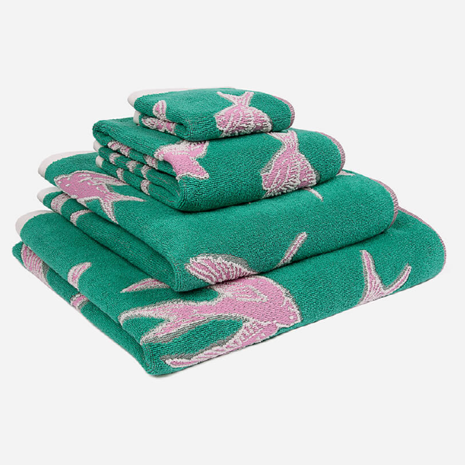 [아노락]Flying Birds Organic Cotton Towels 타올