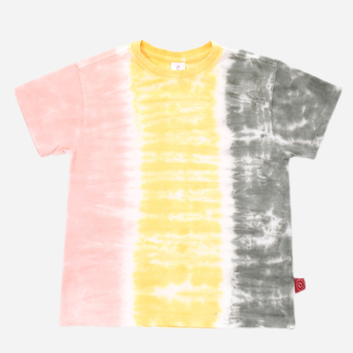 [코드온캔버스]POUR DYE (PINK/YELLOW) 티셔츠