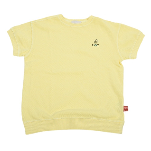 [코드온캔버스]LIGHT TERRY T-SHIRT (LIGHT YELLOW) 티셔츠