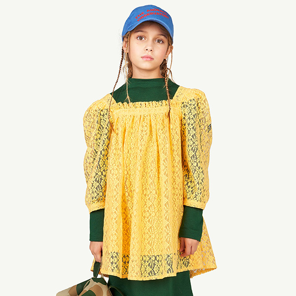 [타오]Yellow Lace Dodo 드레스-TA22KADRE0108YEW