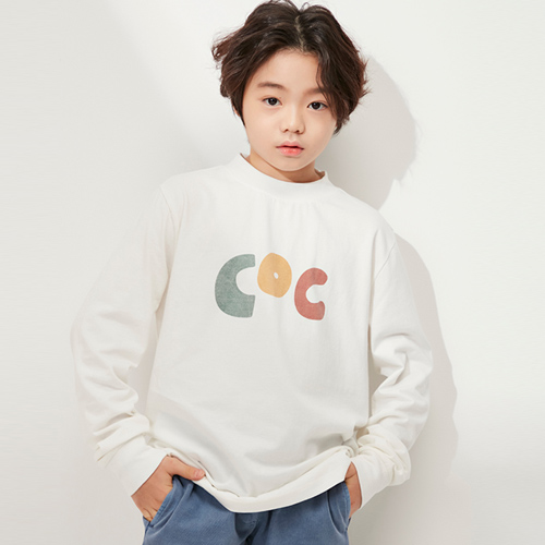 [코드온캔버스]JERSEY T-SHIRT (COC PRINT)티셔츠