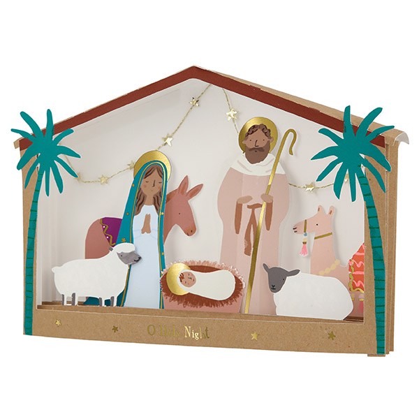 [메리메리]Nativity Diorama Card-ME210376