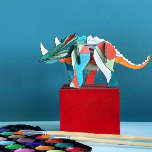 [꼴렉뜨 핑크] 스튜디오루프, DIY triceratops