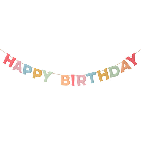 [޸޸]Felt Happy Birthday Garland_Ƽ-ME221841