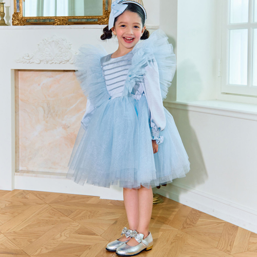 [노엘드엠마]Little Ballerina Dress_드레스 스카이블루