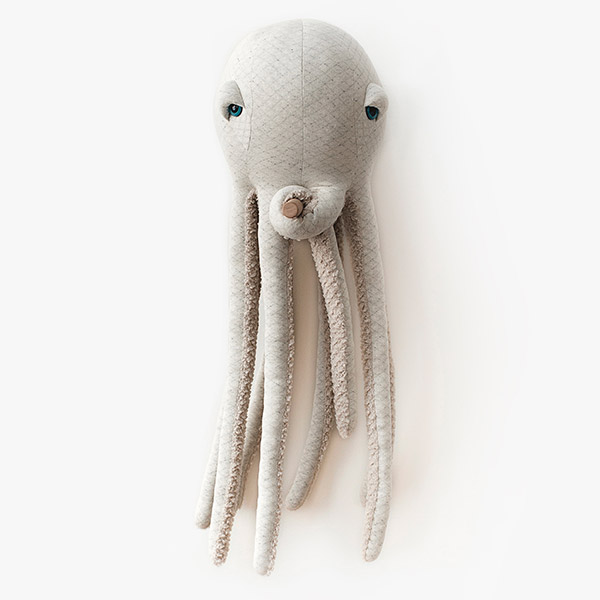 [빅스터프드]Big Albino Octopus 인형-BS00KNDOL0007ABN