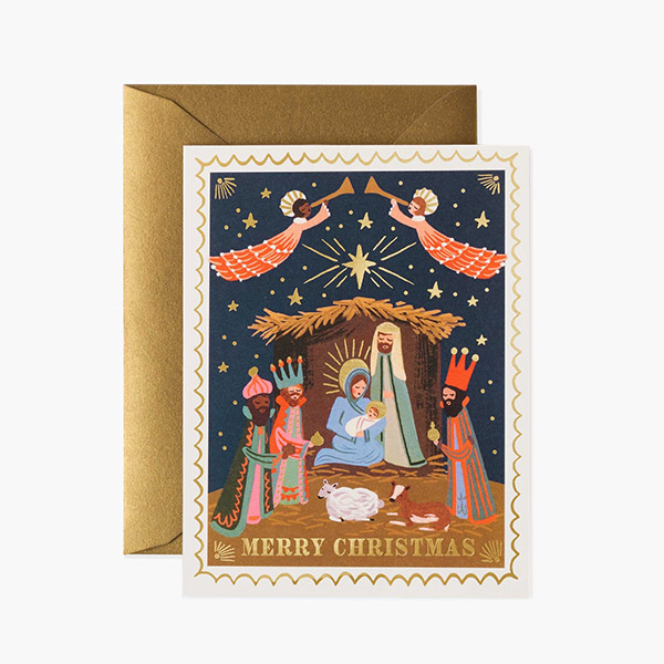 [라이플페이퍼] CHRISTMAS NATIVITY 카드-RP00ANCAD8950NON