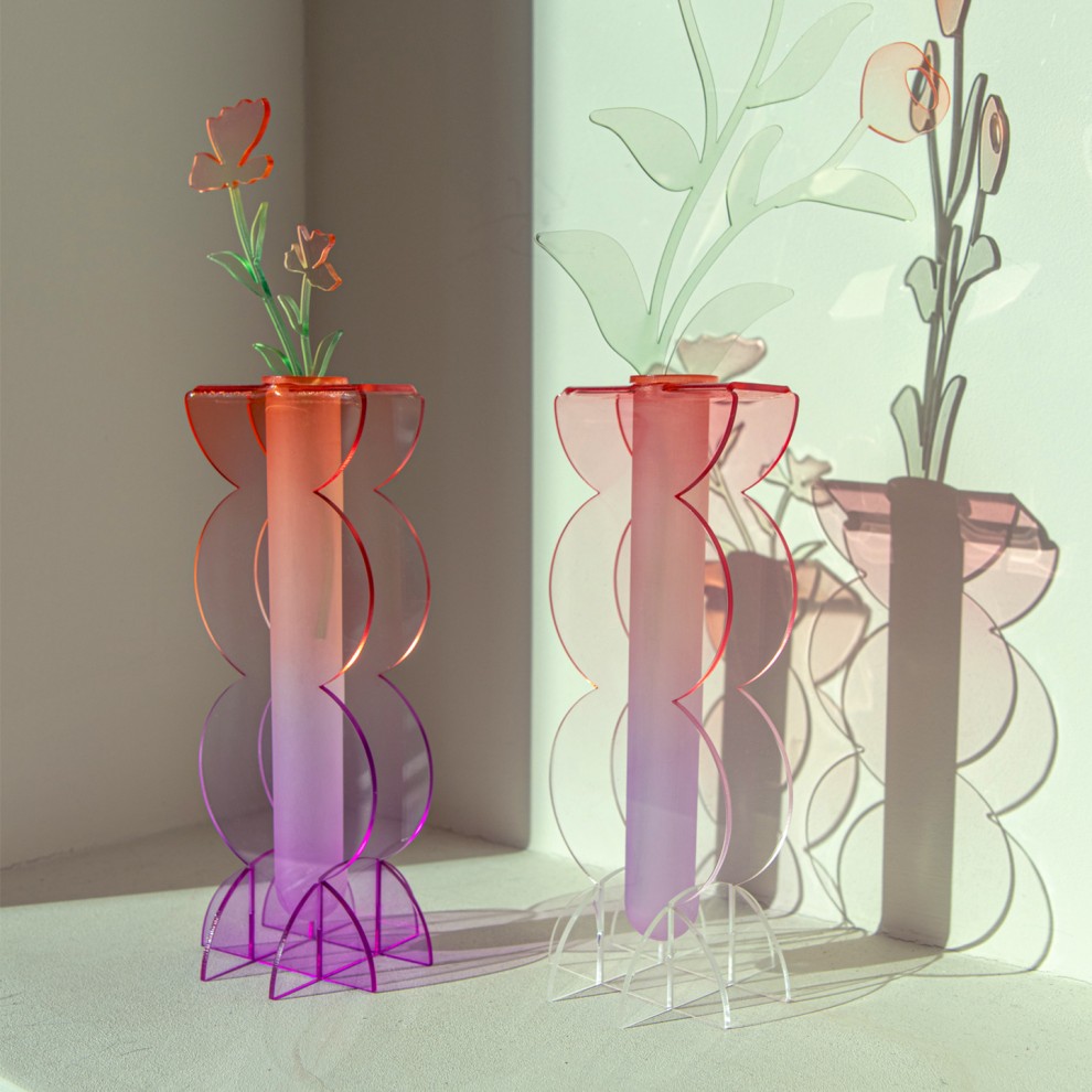 [스튜디오리포소]rounded M - acrylic vase