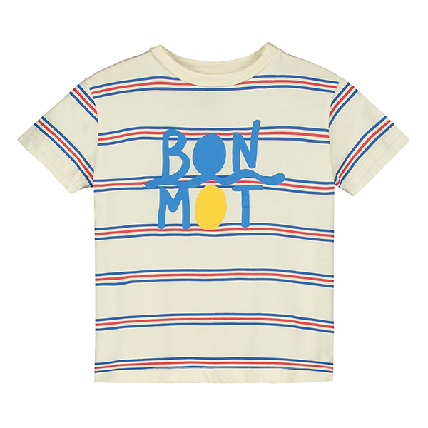 23SS[]Tshirt all over stripes bon_Ƽ-BM23KSTSHTS10IVR