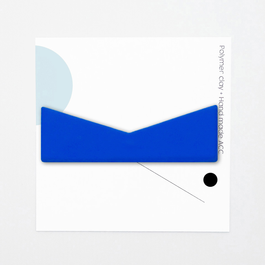 [쏘유닉]Figure series-리본6cm(블루)