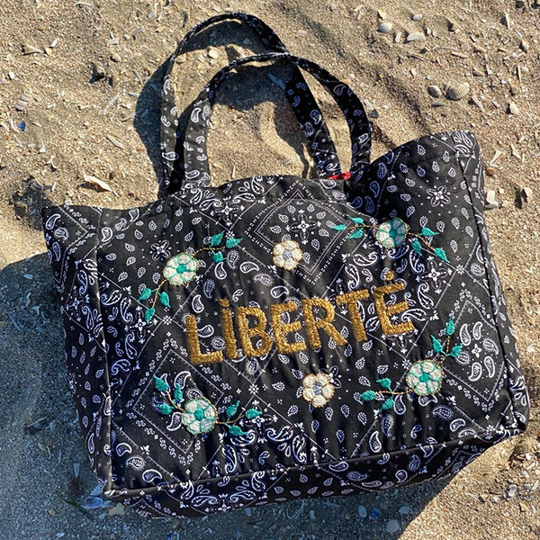 [까사오]Kossiwa bag embroidered LIBERTE-CA00LNBAG1907LIB
