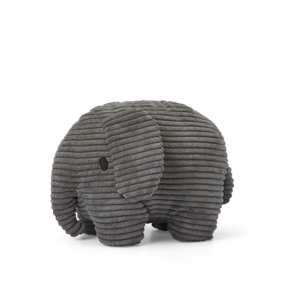 0531입고 본톤토이[미피]Elephant Corduroy Grey - 21 cm