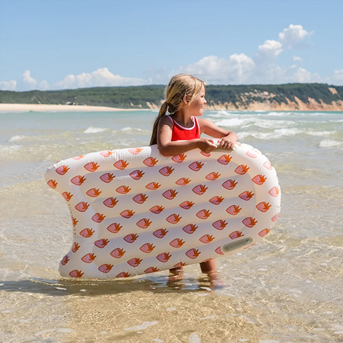 10%[써니라이프]Inflatable Boogie Board Sea Seeker Strawberry_튜브-S3LBOGSB