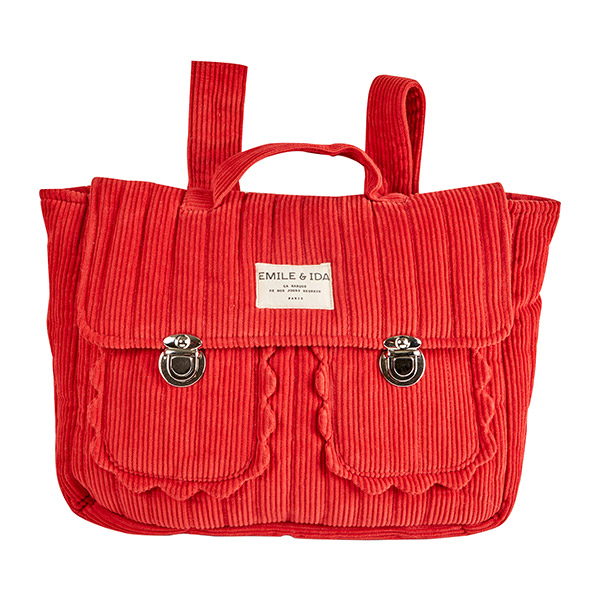 AW23[п̴]VELOURS_-ET23KABAG0015RED