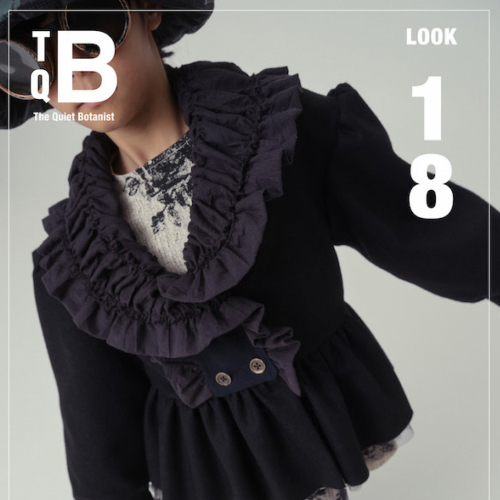 23AW[리틀크리에이티브팩토리]Wool tailored jacket_black_자켓