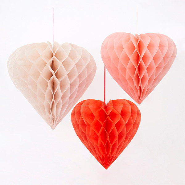 1 SS24[޸޸]Heart Honeycomb Decorations (6set)-ME221787