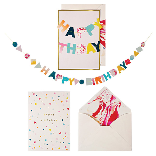 1 SS24[޸޸]Marble Birthday Garland Card-ME135298