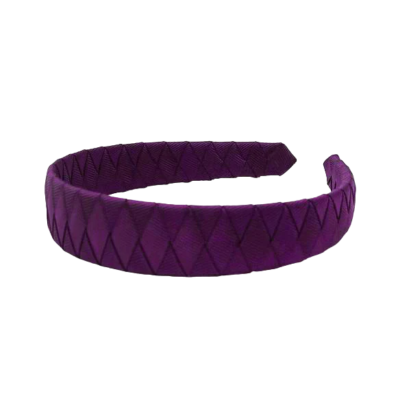 ȭȹ[Ƽ] Large Regal Purple Braided Alice Band