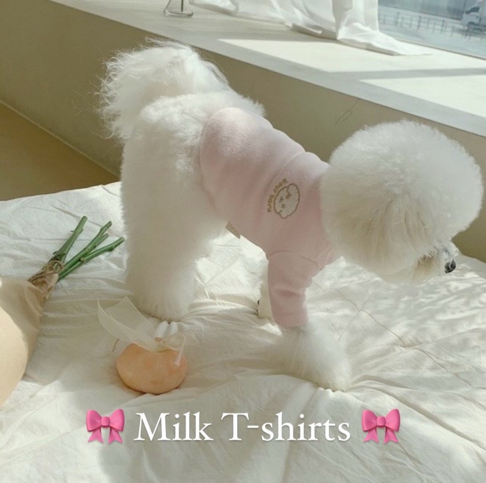 [Ϸ]ũ Ƽ milk t-shirts