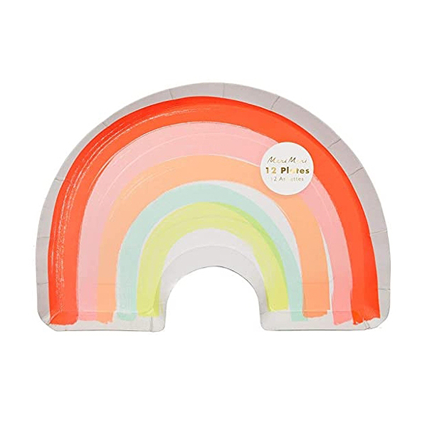 [메리메리]Rainbow Plates (12개세트)_ME5628