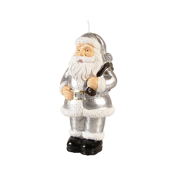 [Ŭ]Candle Santa Claus Silver_KL20201102