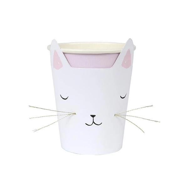 [޸޸]Cat with Whiskers Party Cups(8Ʈ)_Ƽ-ME173719