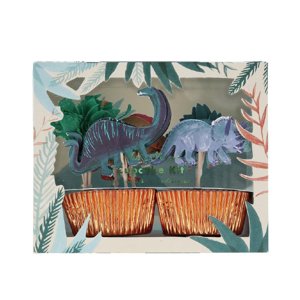 [메리메리]Dinosaur Kingdom Cupcake Kit(24개 세트)_ME202225