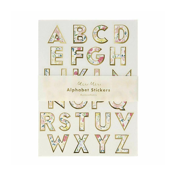 [޸޸]English Garden Alphabet Sticker Sheets(10Ʈ)_ƼƼĿ-ME205192