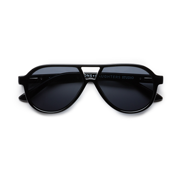 [썬앤도터스]STUDIO_ROCKY II Black Sunglasses_선글라스-SD21KSSUN0503BGL