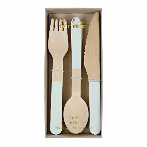 [޸޸]Mint Wooden Cutlery Set(24Ʈ)_-ME143452